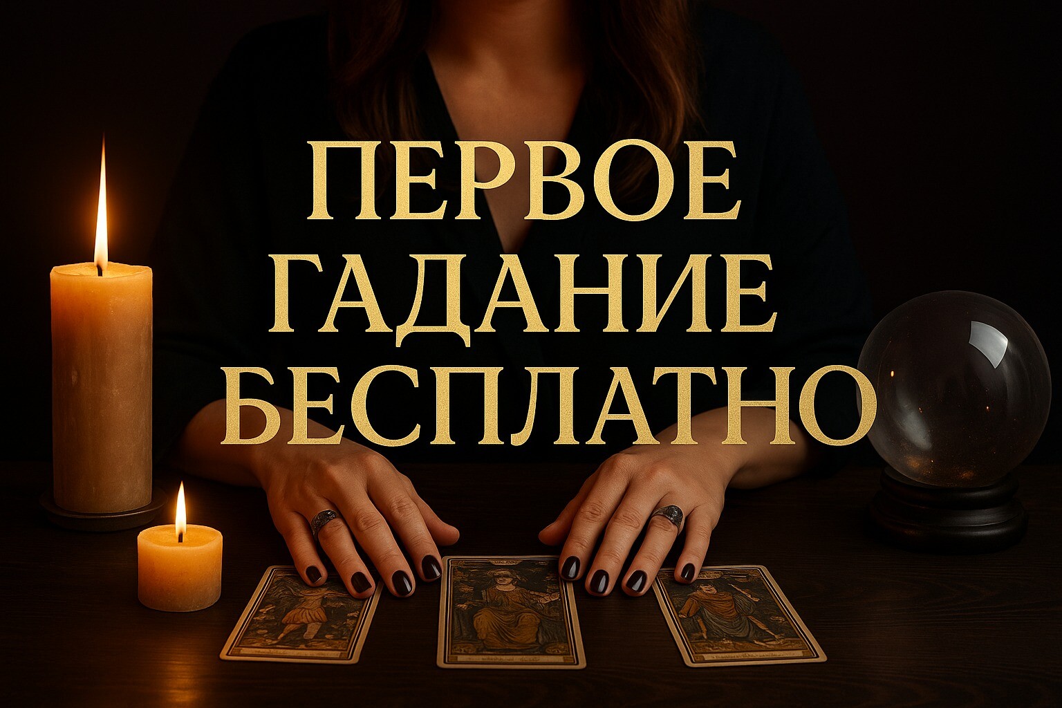 Первое гадание на картах таро бесплатно